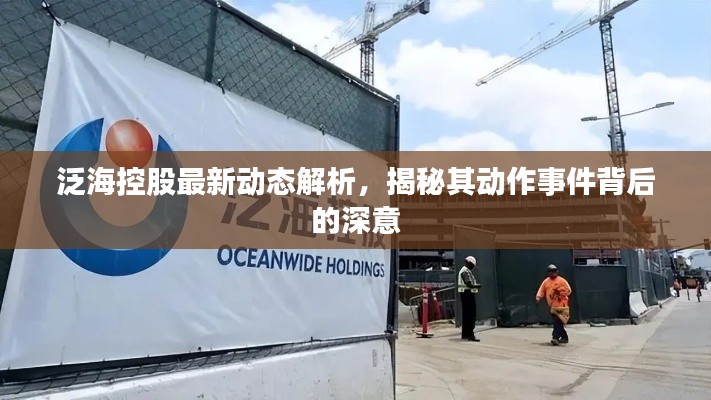泛海控股最新動態(tài)解析，揭秘其動作事件背后的深意