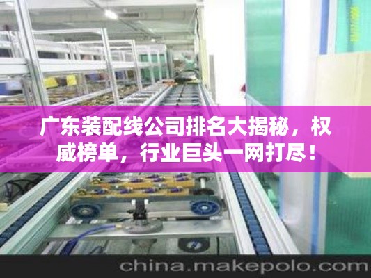 廣東裝配線公司排名大揭秘，權(quán)威榜單，行業(yè)巨頭一網(wǎng)打盡！