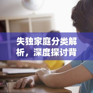 失獨家庭分類解析，深度探討背后的辛酸與困境